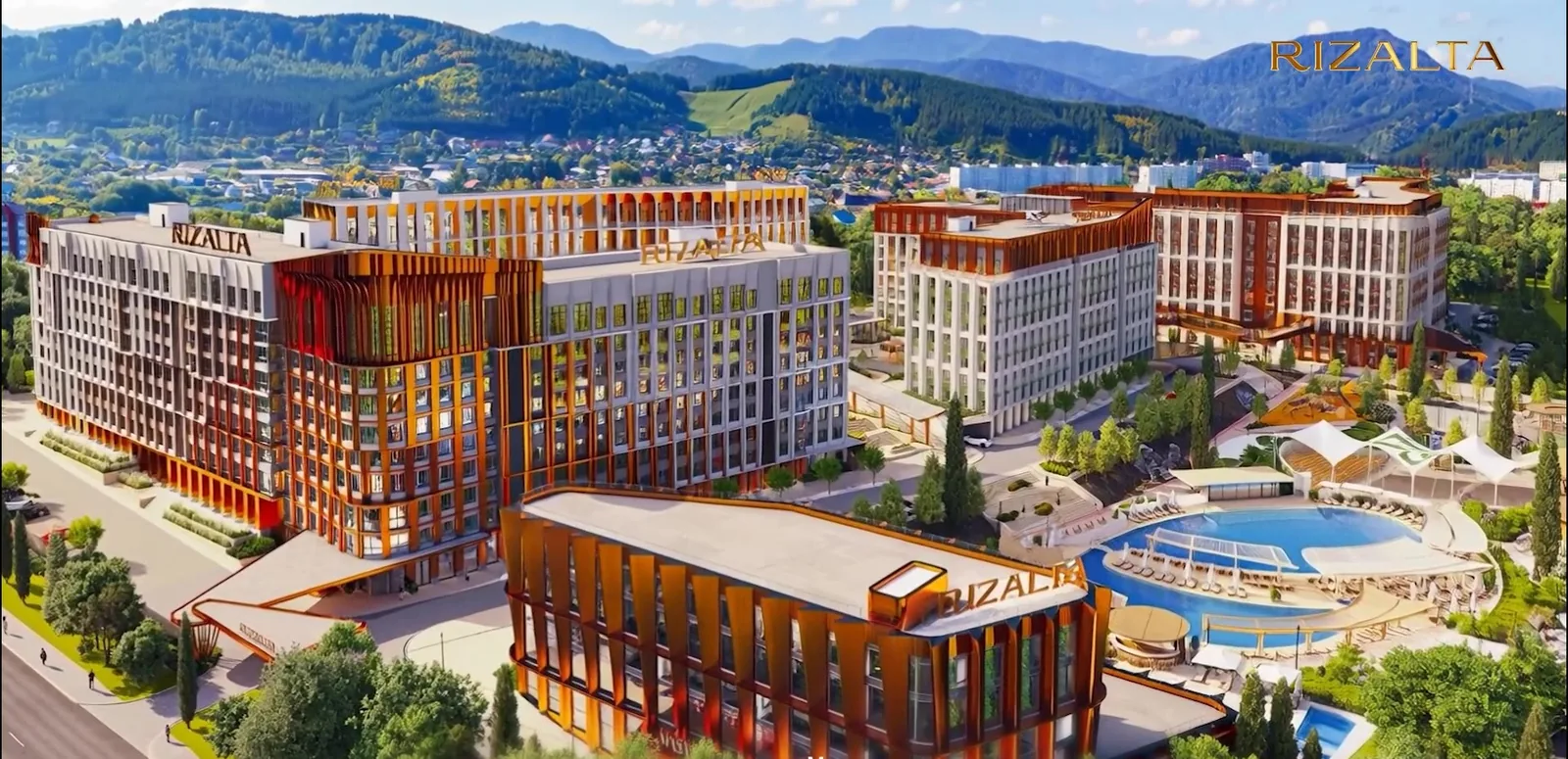 RIZALTA Resort — комплекс апарт-отелей на курорте Белокуриха в предгорьях Алтая